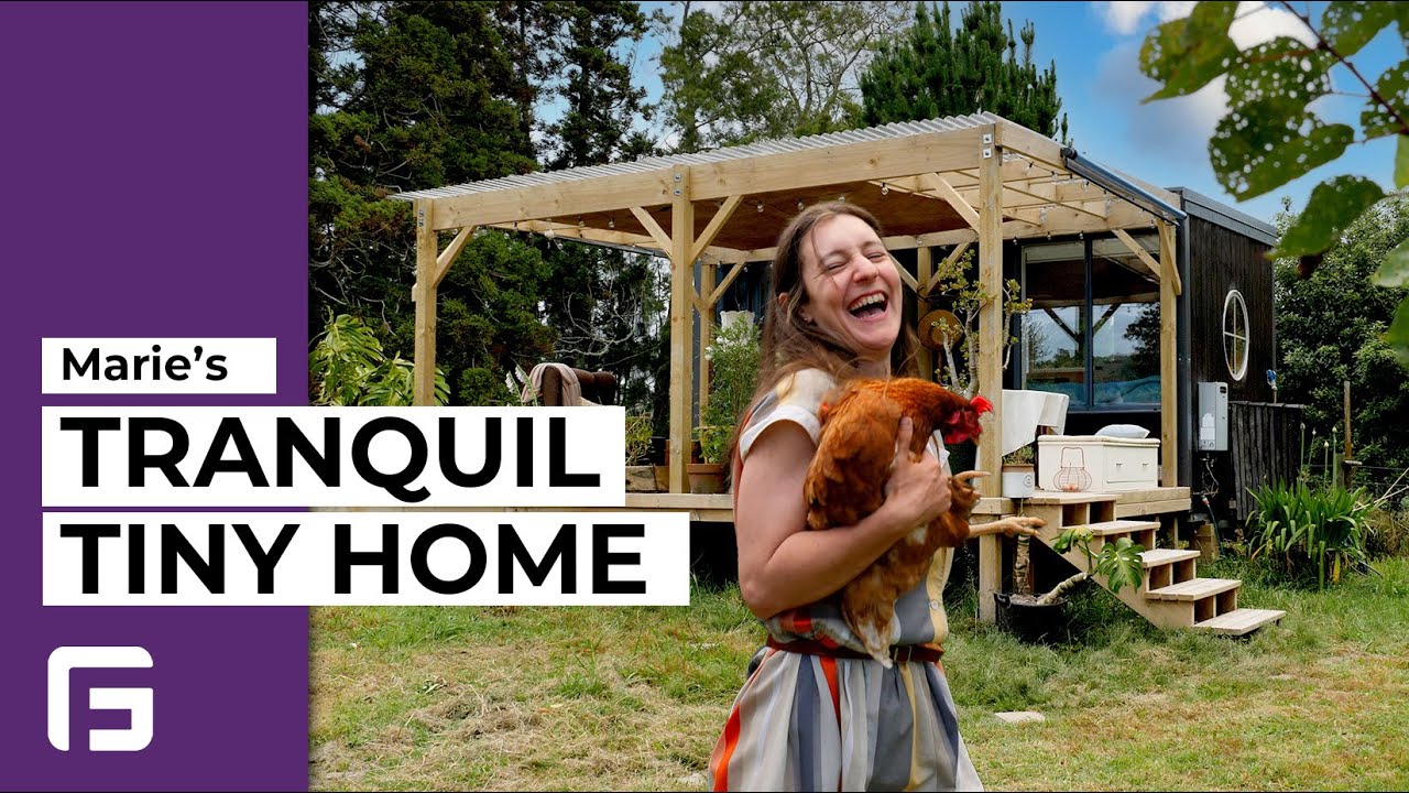 Self-Sufficient Woman Builds Tranquil Tiny Home, NZ | We Revisit Marie After 3 Years | GridFree