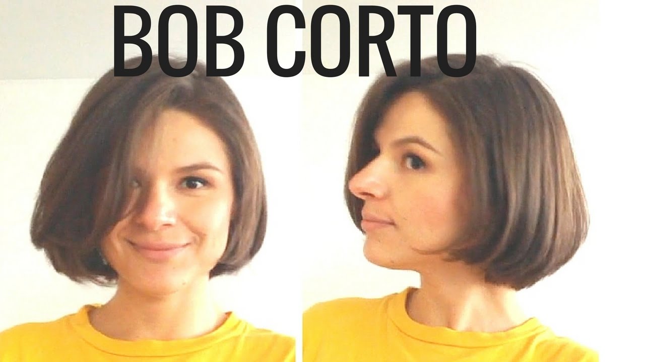 BOB CORTO DEGRAFILADO EN CASA