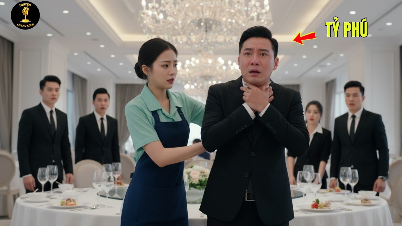 Tỷ Phú Mắc Nghẹn Sắp Chết Không Ai Biết Cứu Ai Ngờ Được Cô Lao Công Cứu Sống Hóa Ra Là Thần Y