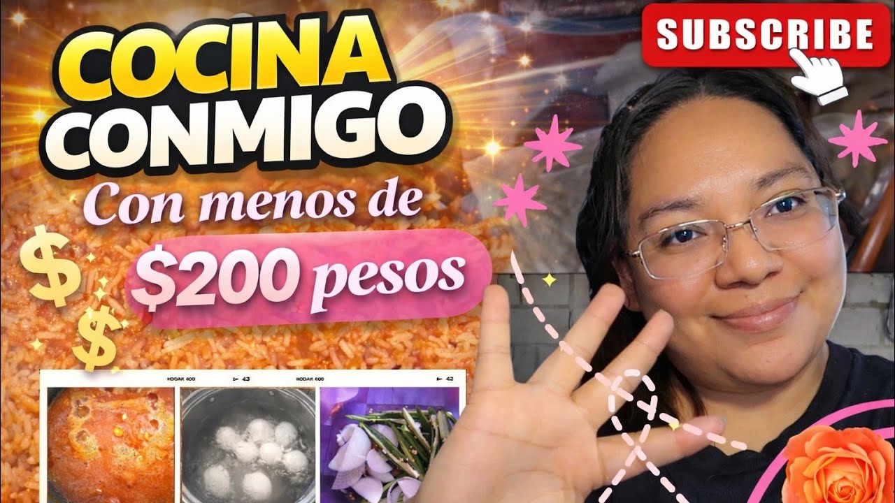 Cocina conmigo Fácil y rápido con SOLO $100pesos