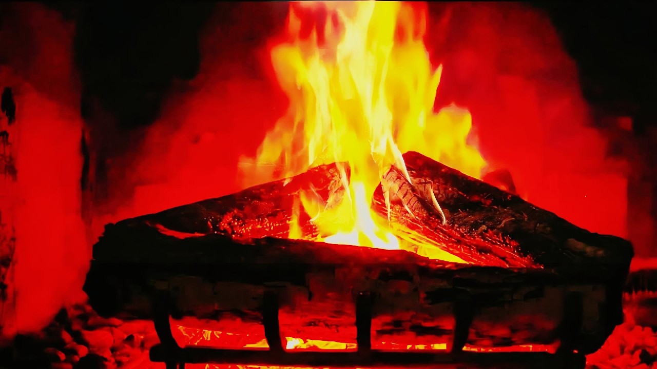 🔥 Fireplace UHD! Real Fireplace Crackling Sounds (No Talking, No Music)