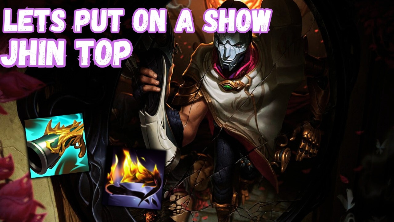 JHIN TOP NEEDS TO BE STUDIED(LEAGUE OF LEGENDS)