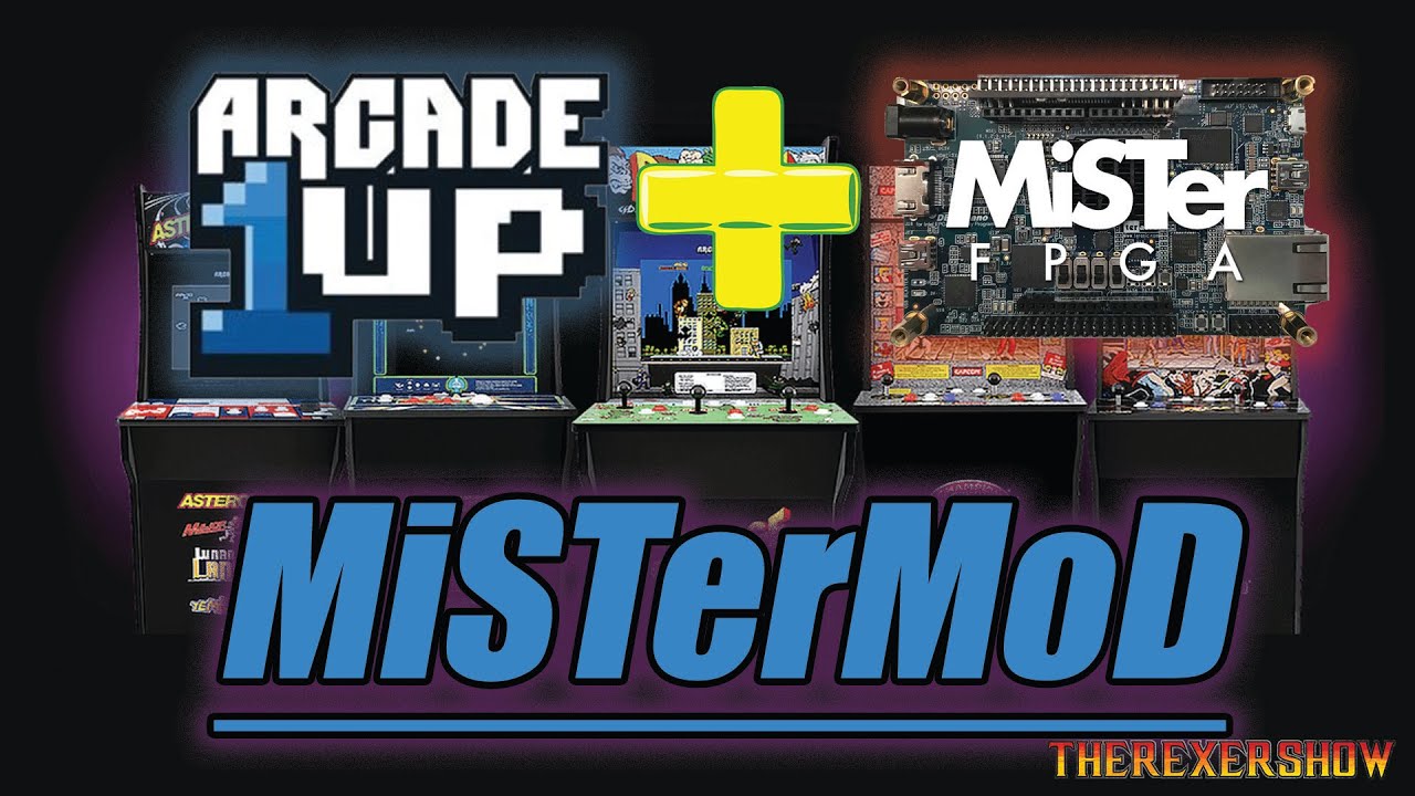 ARCADE 1up MiSTer MOD!!!