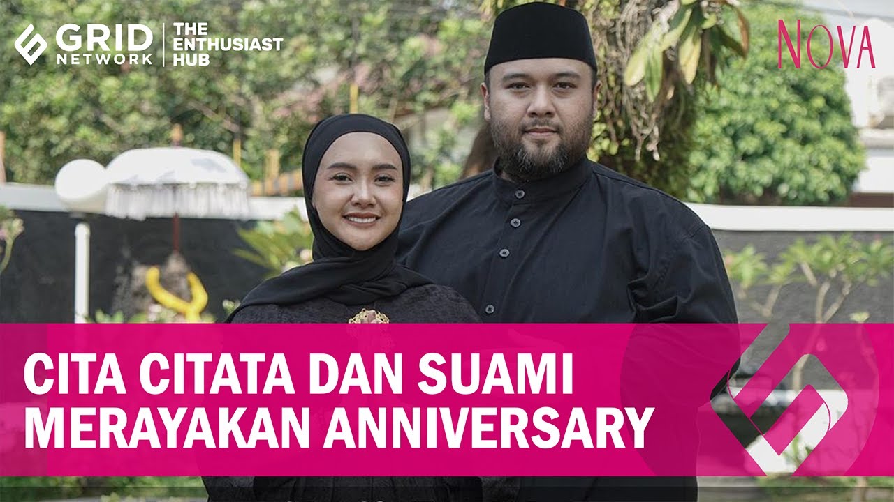 Merayakan 1 Tahun Anniversary, Cita Citata dan Suami Bagaikan Momen Kebahagiaan Seperti Baru Menikah