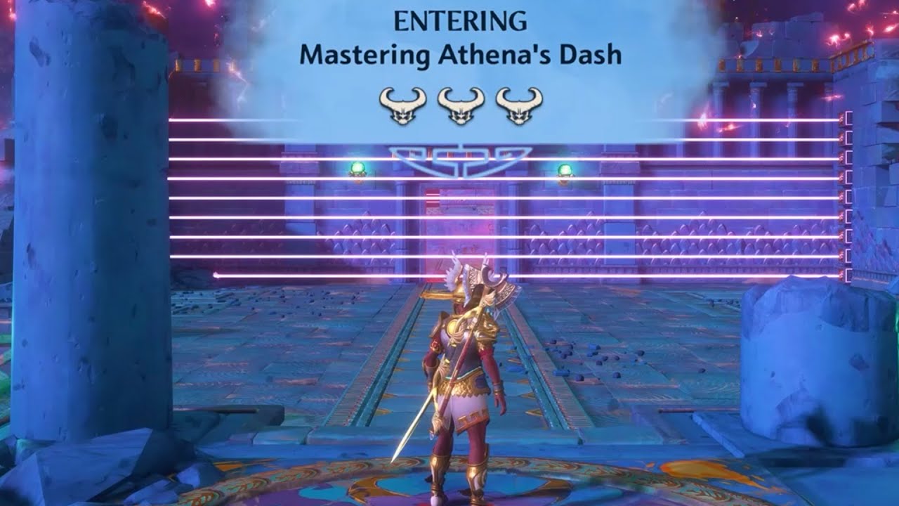 Mastering Athena's Dash Rift Vault 100% - Immortals Fenyx Rising