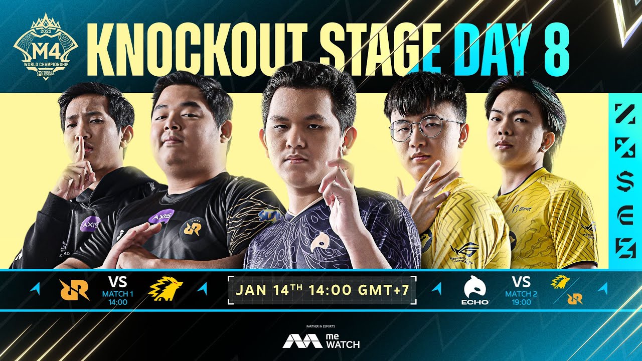 English | M4 Knockout Stage Day 8 | M4 World Championship