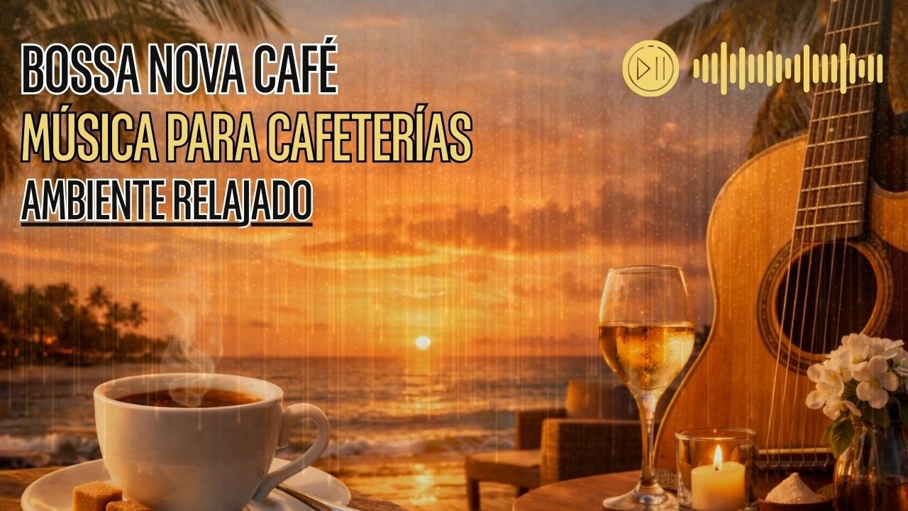 Música para Cafeterías – Bossa Nova Elegante para una Tarde Perfecta