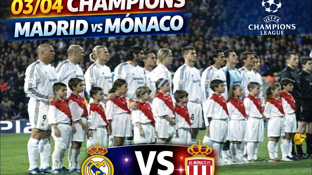 Real Madrid vs Monaco (4-2 UCL 2003/2004) Santiago Bernabéu