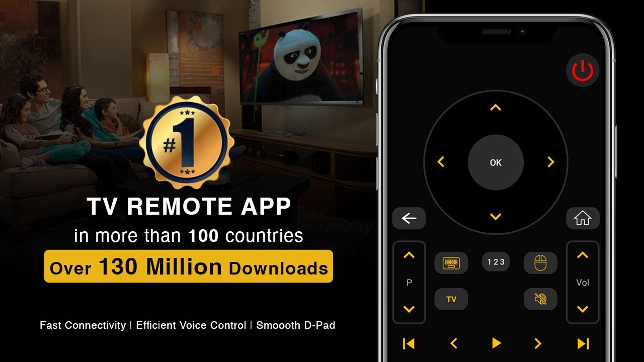 Universal Smart TV Remote Control Application