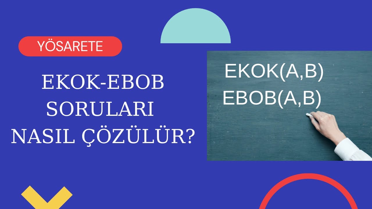 EKOK-EBOB NASIL ÇÖZÜLÜR? (YKS,KPSS,DGS,YÖS 2022)