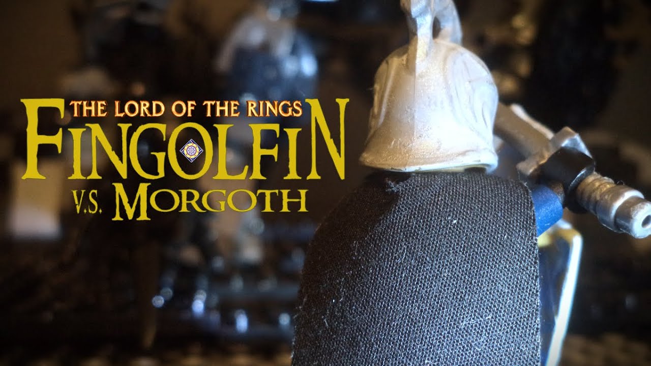 MORGOTH vs FINGOLFIN (A LEGO Stop-Motion Story)