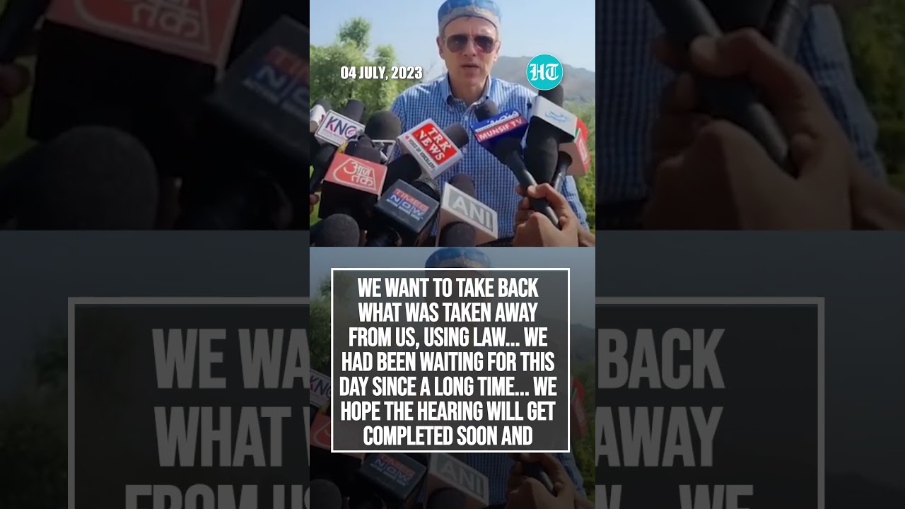 'Want To Take Back What Was Taken Away': Omar Abdullah On Article 370