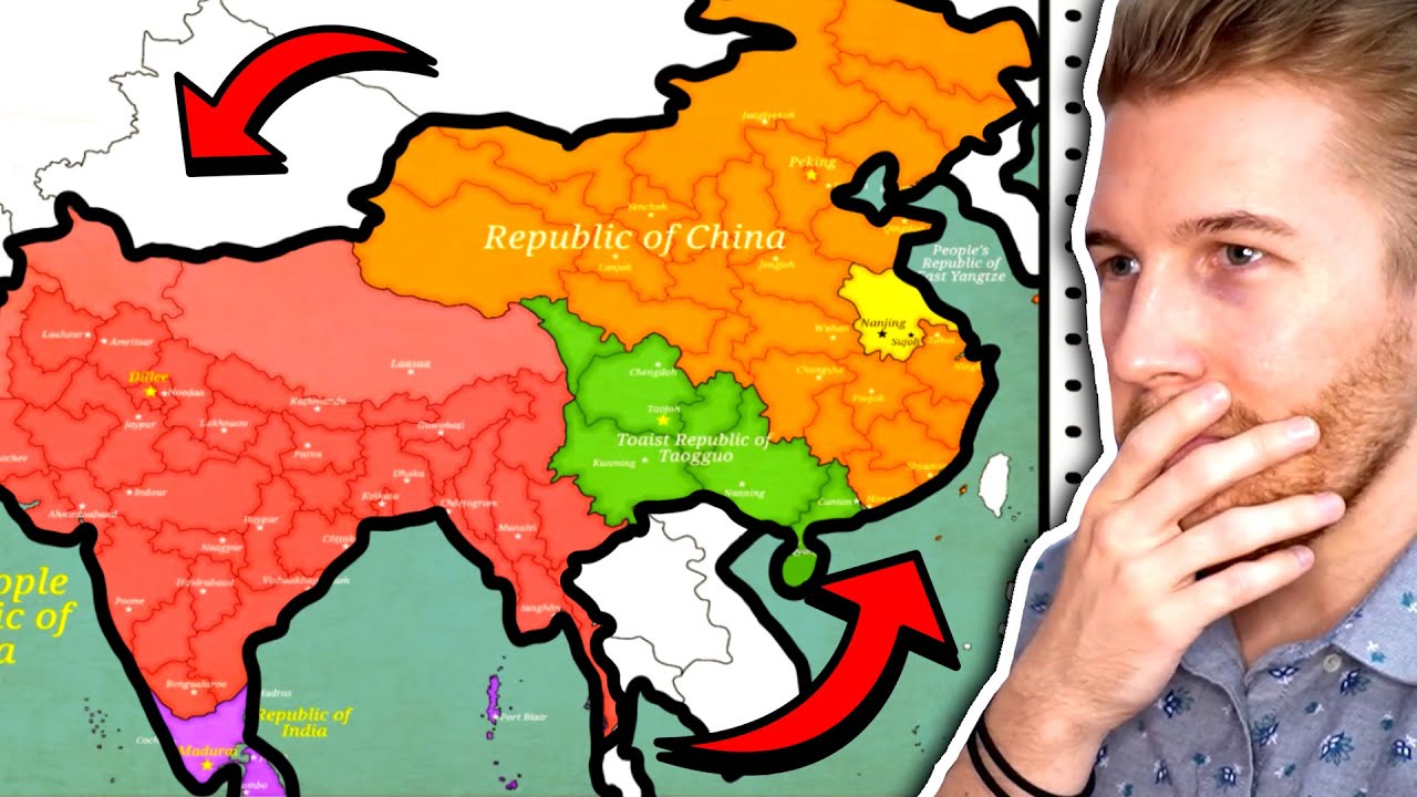 I didn’t know I needed this… (Fake History Maps)