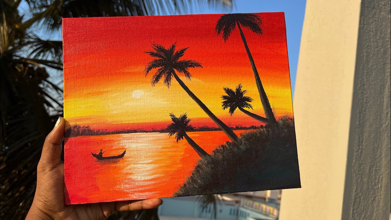 Easy simple Canvas painting 