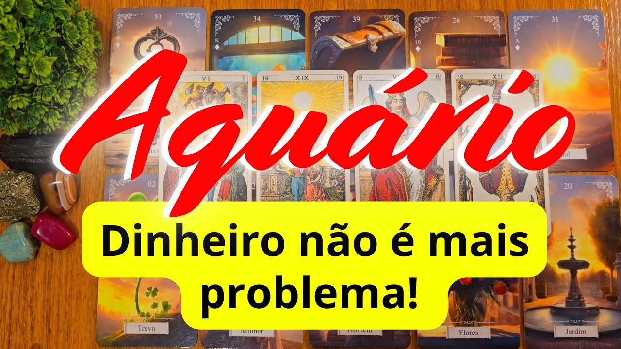 AQUÁRIO 💜💛 A SORTE ESTÁ AO SEU LADO! CONQUISTA FINANCEIRA! NOVO AMOR: CONEXÃO DE ALMAS!