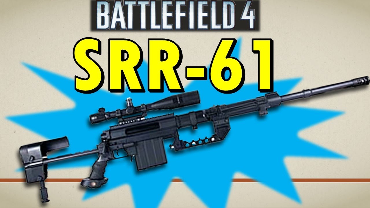 The SRR-61 (Intervention): Last Sniper Rifle Unlocked! - Battlefield 4 Weapon Guide