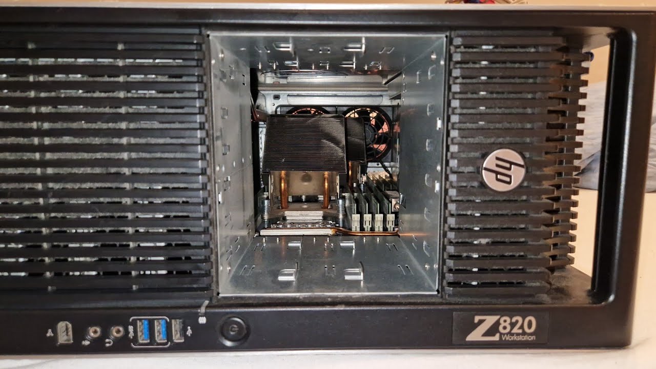 RE-ASSEMBLING MY HP Z820 WORKSTATION!!1!