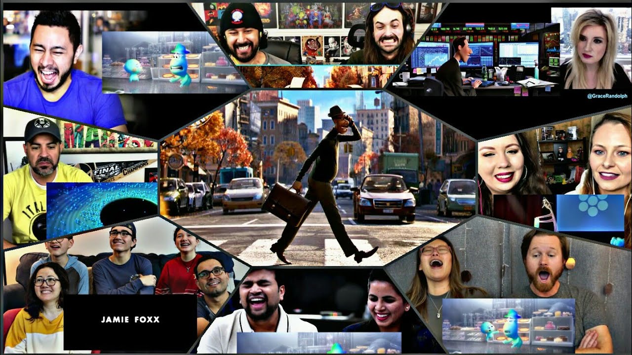 Pixar's Soul Trailer - Reaction Mashup | New animated movie 2020