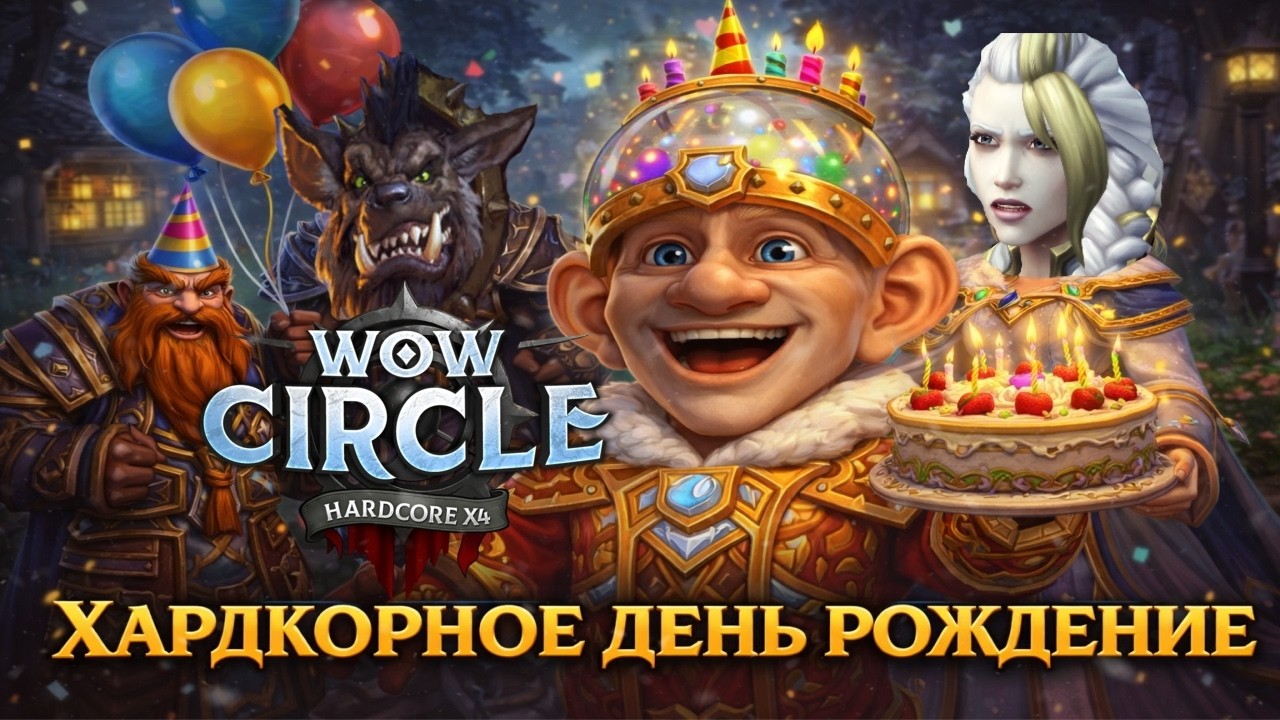 На год стал старше, но это не повод забывать wow. Го дальше вара качать. Хардкор +