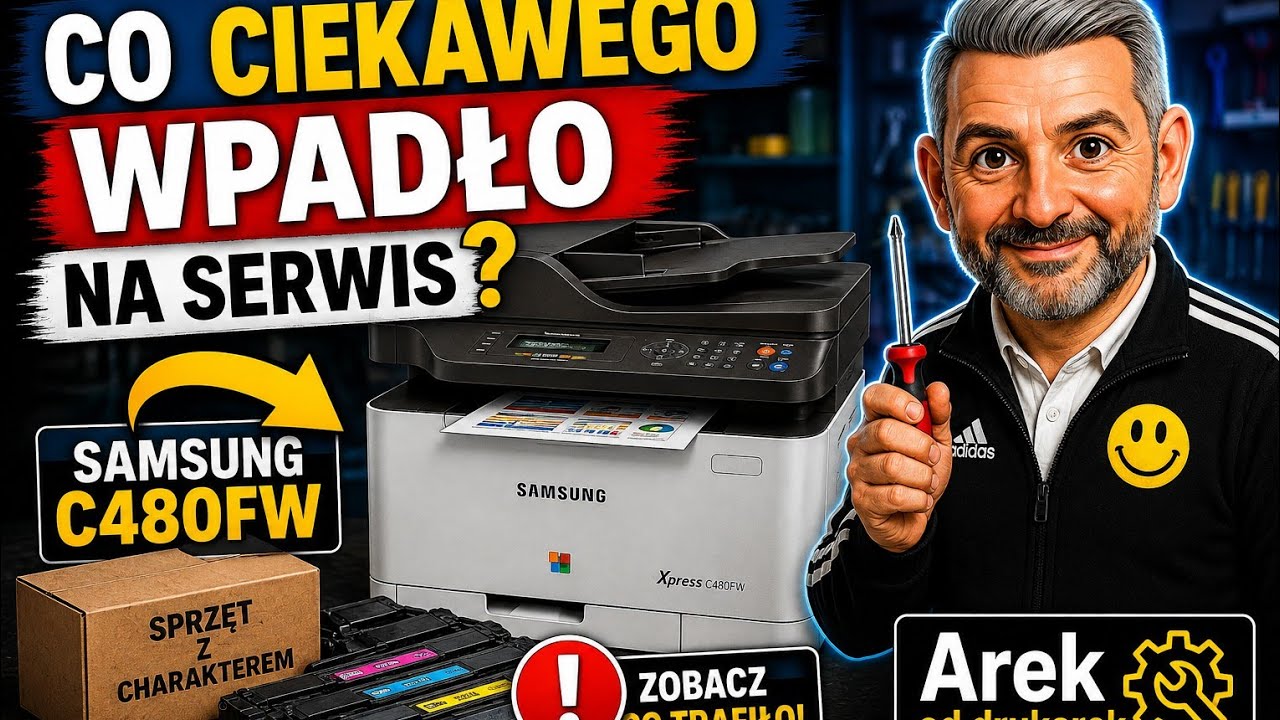 Co Ciekawego wpadło na serwis ? Samsung C480FW