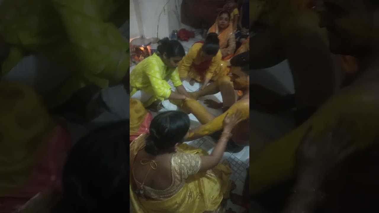 हल्दी रसम ❤️❤️
