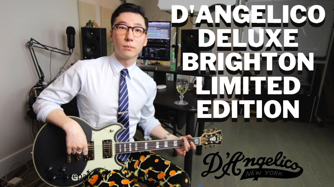 D'Angelico Deluxe Brighton Limited Edition guitar review.