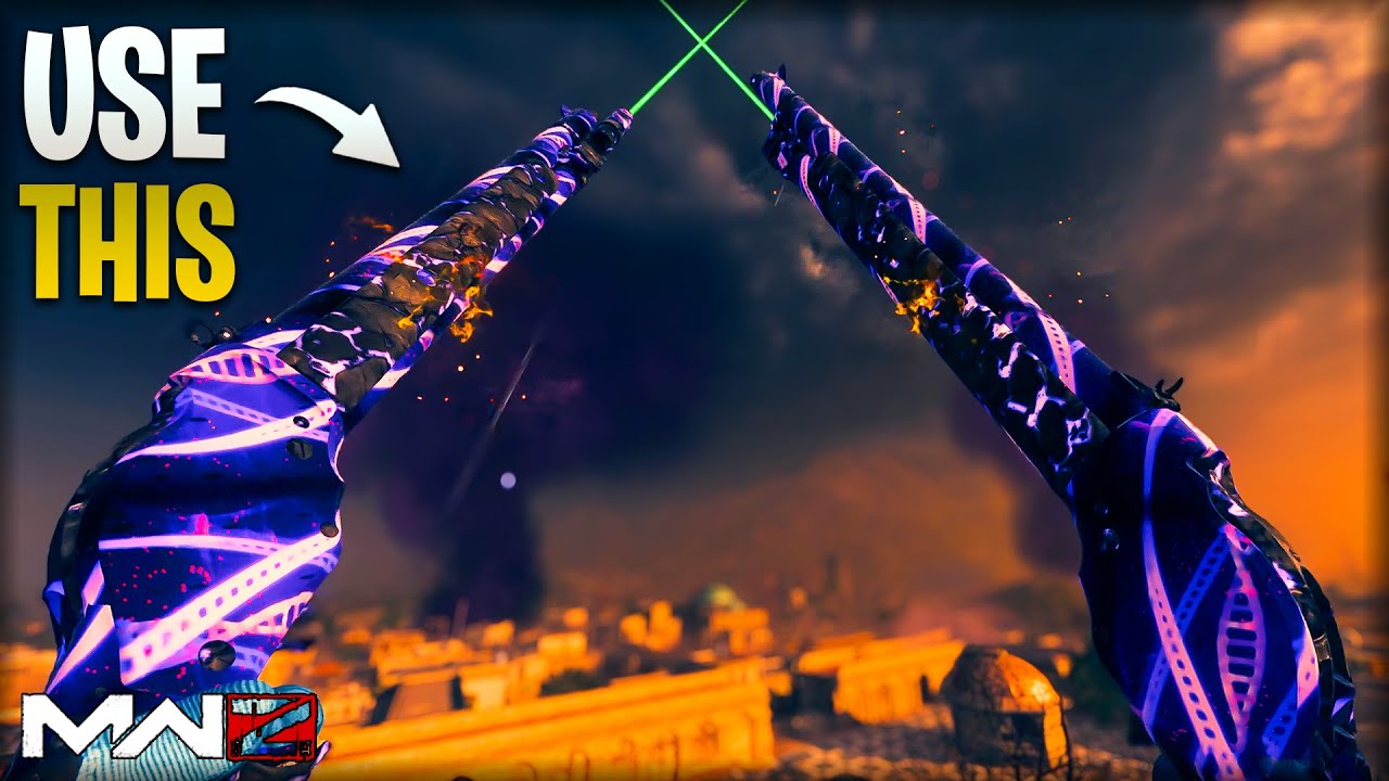 MW3 Zombies - USE THIS Gun To MELT Bosses! ( VERY Fun To Use )