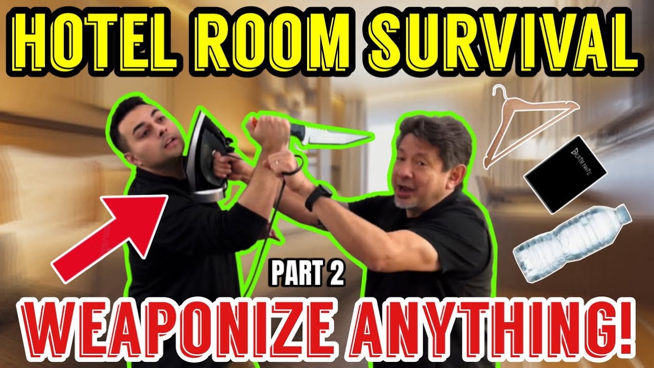 Improvised Self-Defense Weapons You Can Find Anywhere | Doug Marcaida x Tomas Alas Sharp Talk