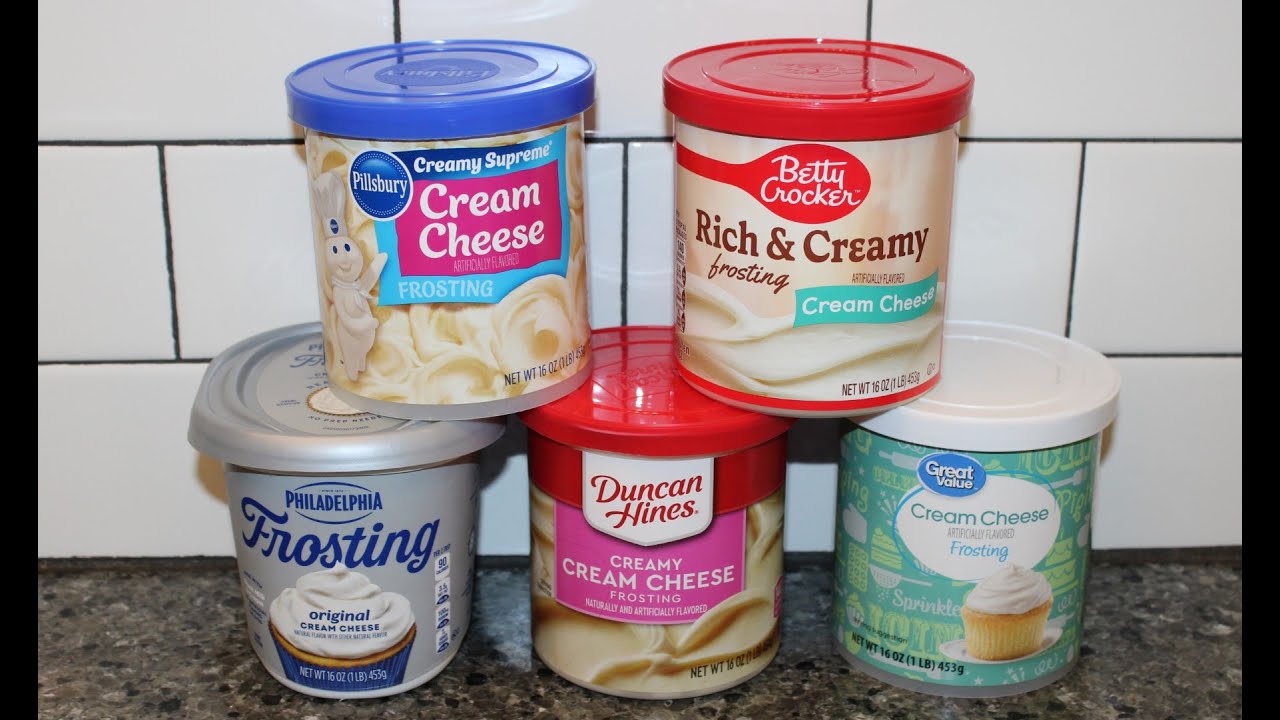 Which Cream Cheese Frosting Tastes The BEST? Blind Taste Test & Review