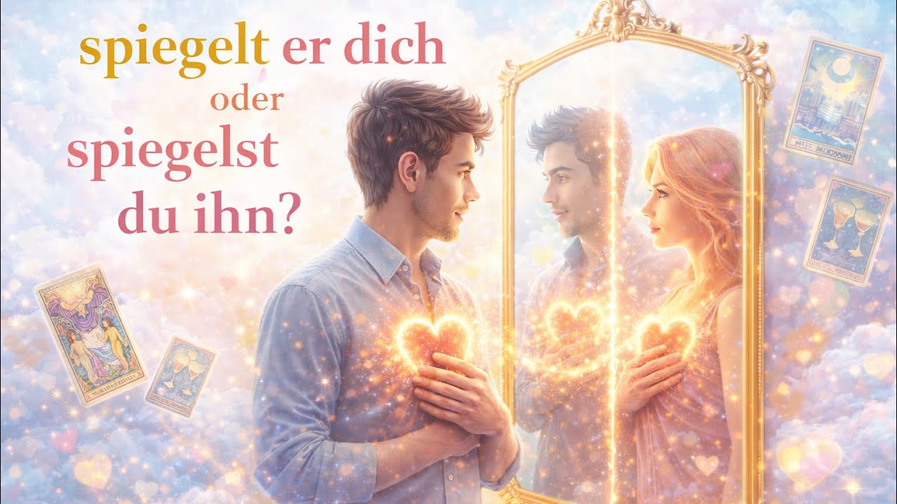 Spiegelt er dich oder bekämpft er sich selbst? 🔮👩‍❤️‍👨✨#tarot#liebesorakel#herzensmenschen 