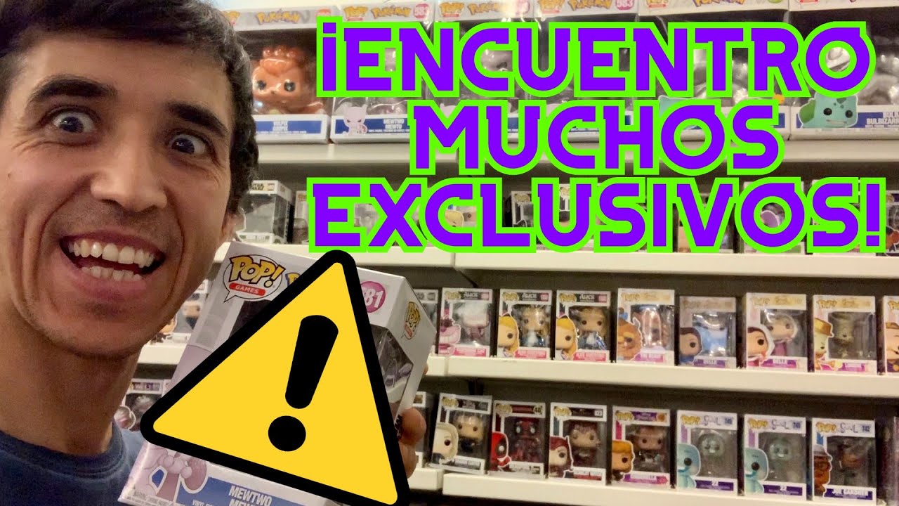 ¡CAZANDO Funko Pops ÉPICO en VARIAS JUGUETERÍAS en búsqueda del MEWTWO y MUCHAS figuras EXCLUSIVAS!
