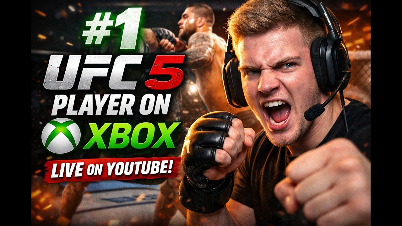 The BEST UFC 5 Player on Xbox is LIVE