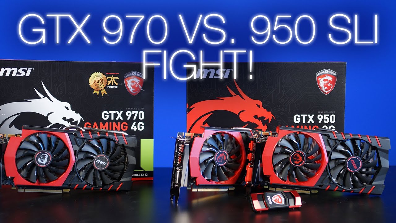 Should You Buy Two GTX 950s, or A Single GTX 970?