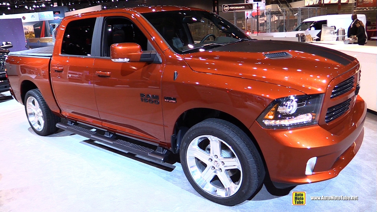 2017 RAM 1500 Copper Sport - Exterior and Interior Walkaround - 2017 Chicago Auto Show