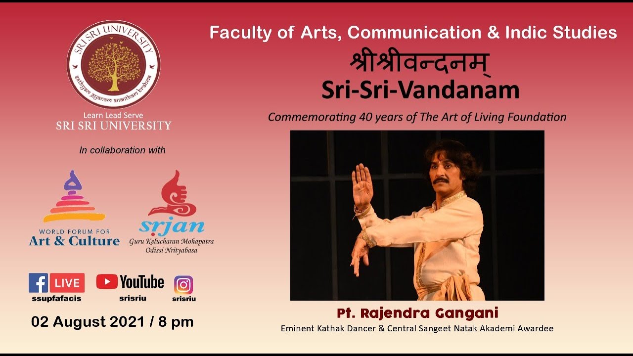 Kathak dance recital by Guru Rajendra Gangani