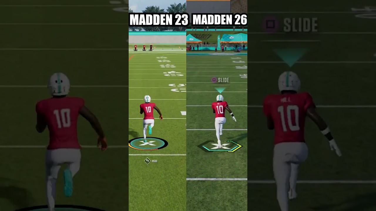 Madden 26 Vs  Old Madden, Has Anything Changed ? #shorts #madden26