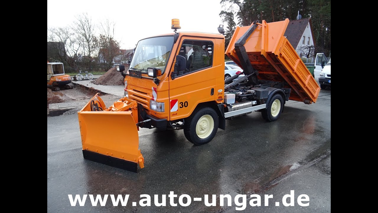Bonetti FX100 Abroller 4x4 Winterdienst mit Schneeschild www.auto-ungar.de