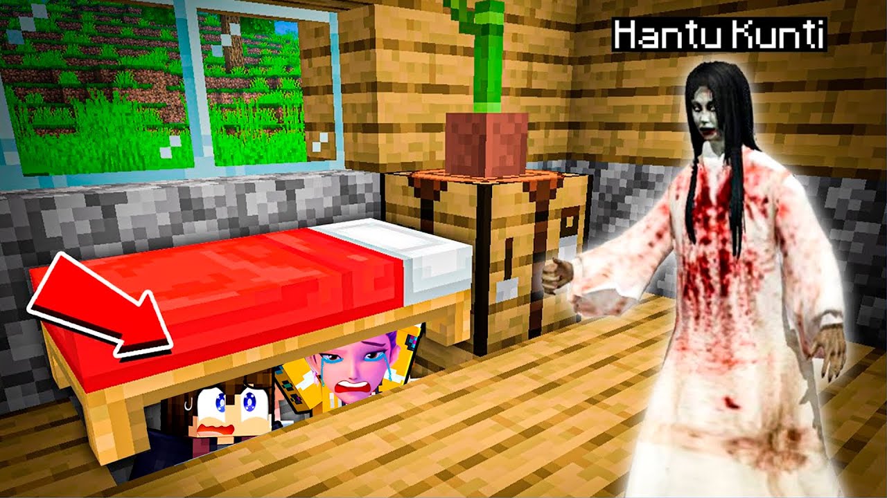 Le FANTOME S'INTRODUIT chez MOI pendant la NUIT sur Minecraft !