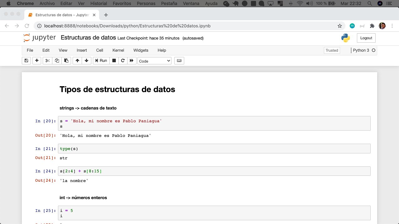 Aprende estructuras de datos en Python en 20 minutos