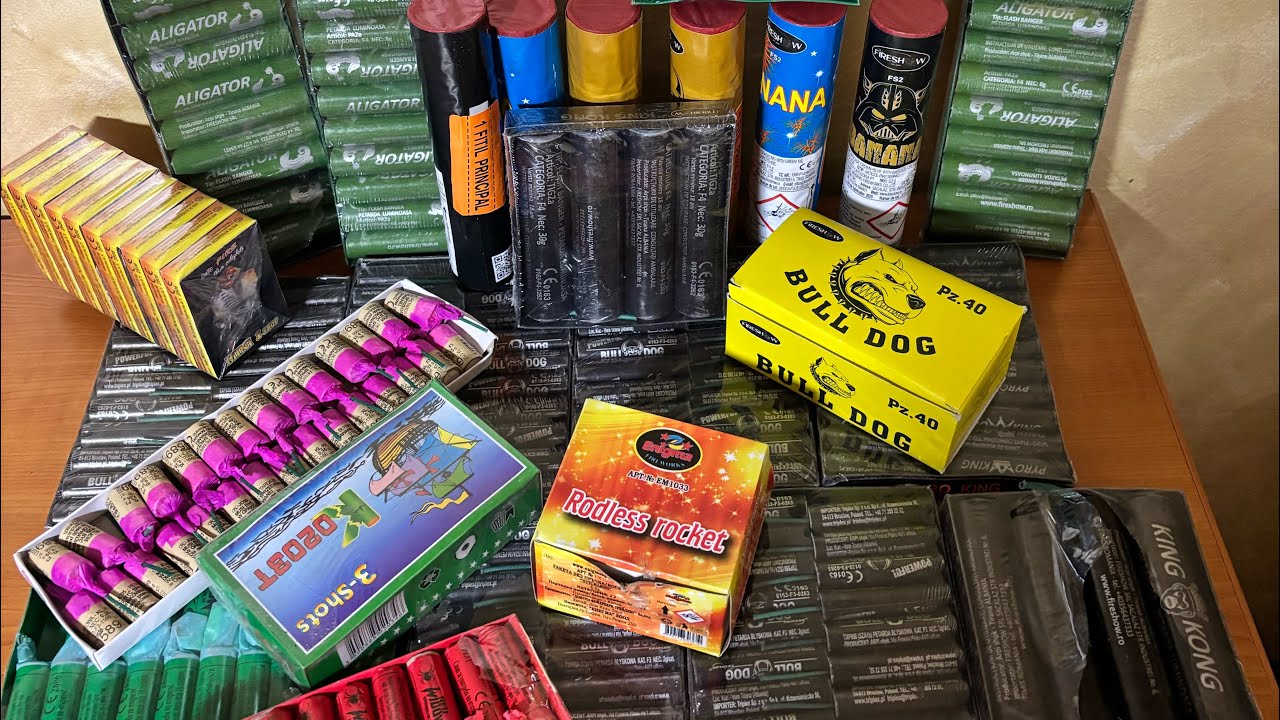 Colectie de petarde si artificii 2025/2026🧨🎇🎇🎆