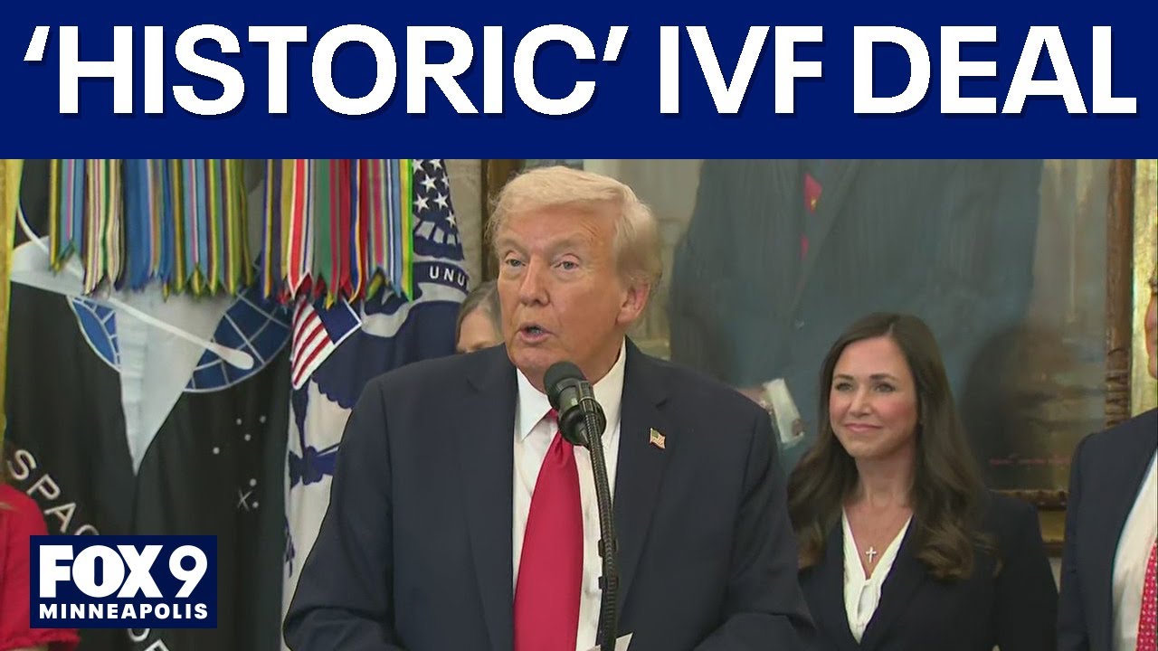 &lsquo;Historic&rsquo; IVF treatment deal announced by President Trump
