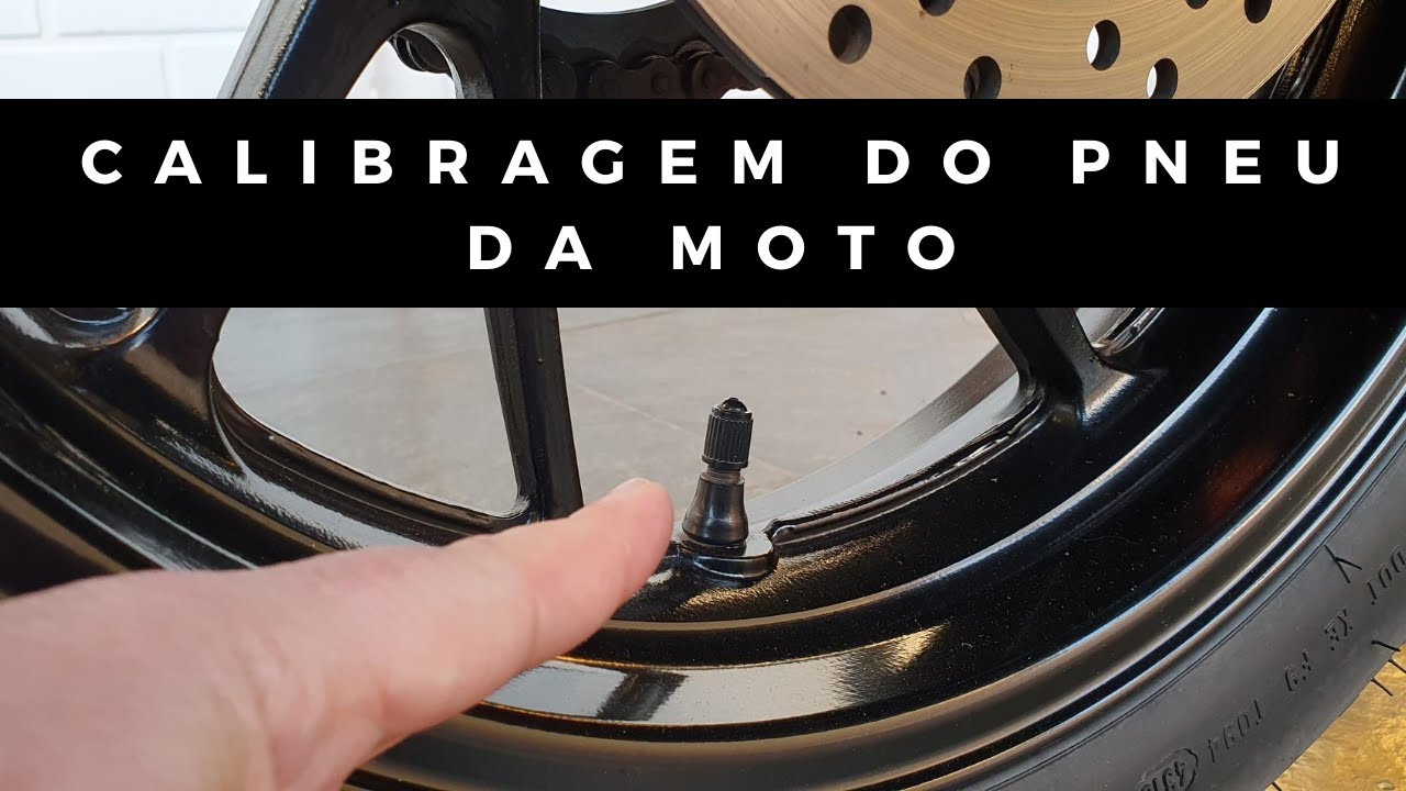 CALIBRAGEM DO PNEU DA MOTO