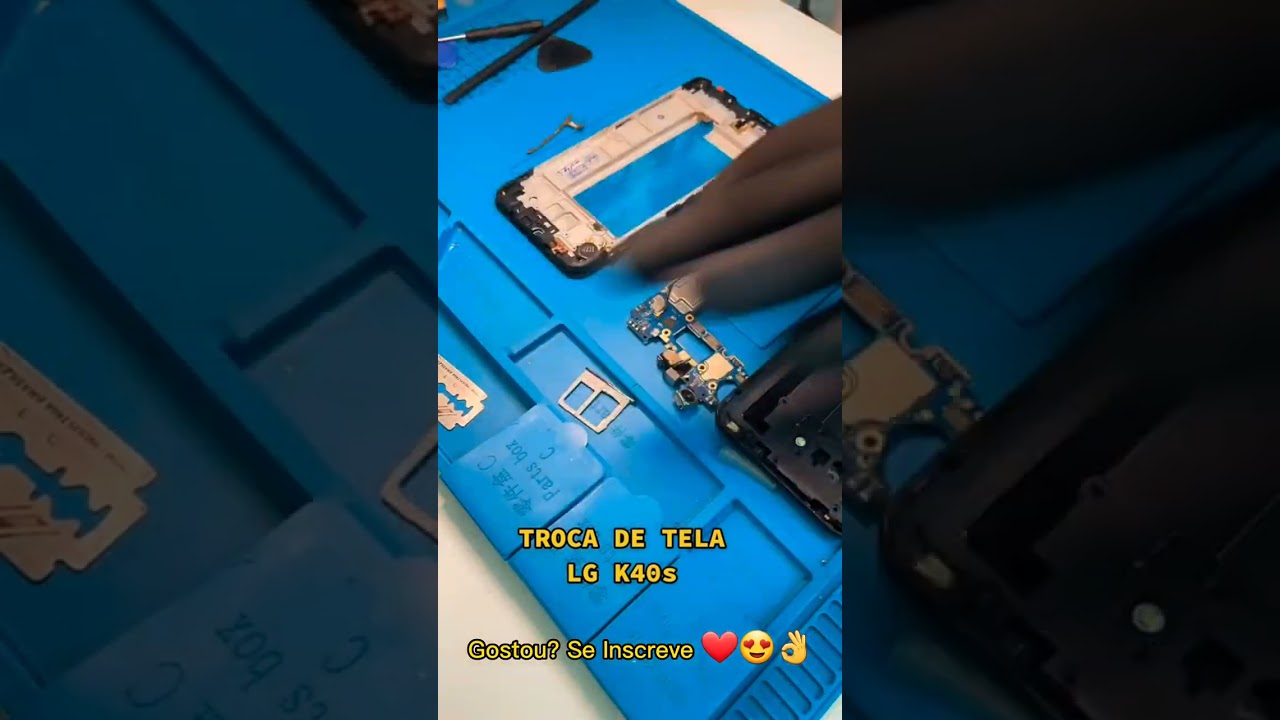 Como trocar Tela Frontal LG K40s | Troca de Display | Conserto de Celular LG - Sydney CBD Repair