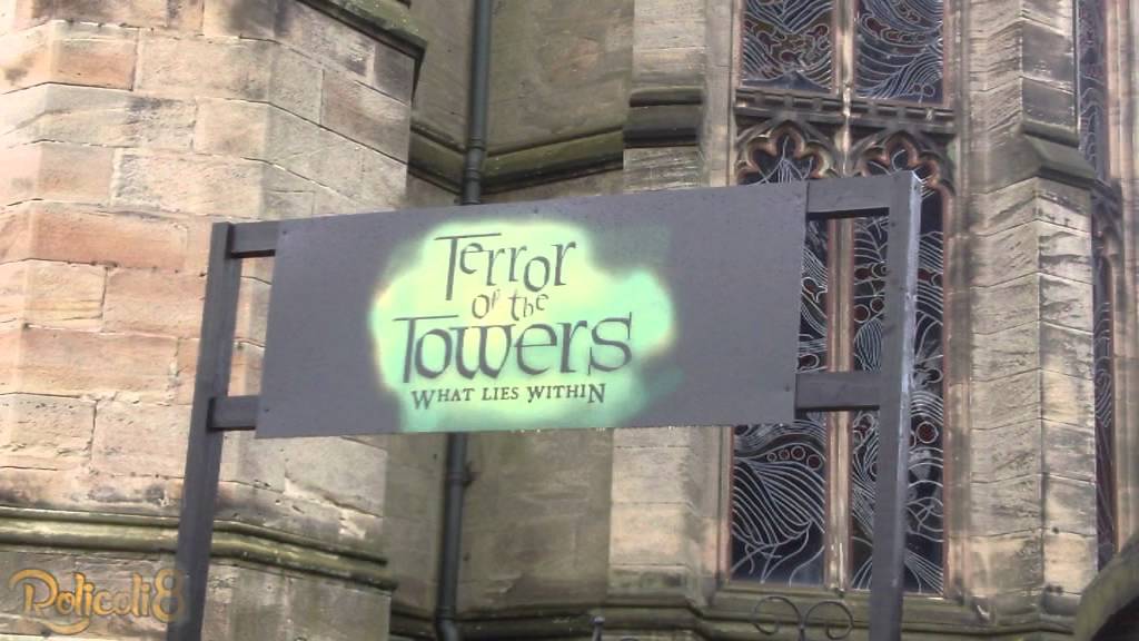 Maze Safety Announcements ~ Alton Towers Scarefest 2015