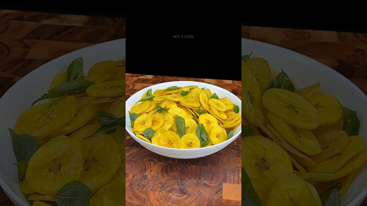 Banana Chips🍌 #asmr #shorts