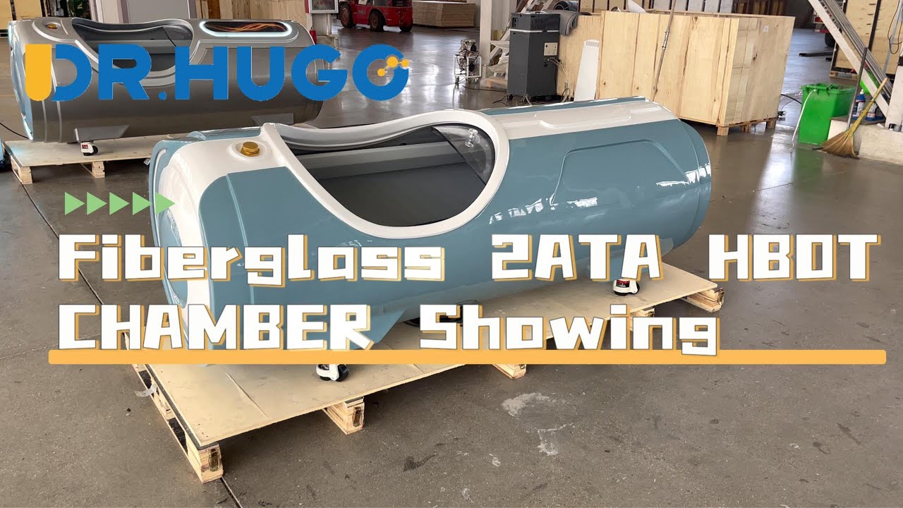 Fiberglass 2ATA Hard Lying Hyperbaric Oxygen HBOT CHAMBER TimeCapsule F780+ Showing