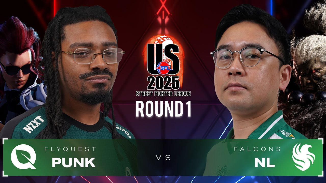 Punk (C. Viper) vs. NL (Akuma) - FlyQuest vs. Falcons - Street Fighter League US 2025 Day 4
