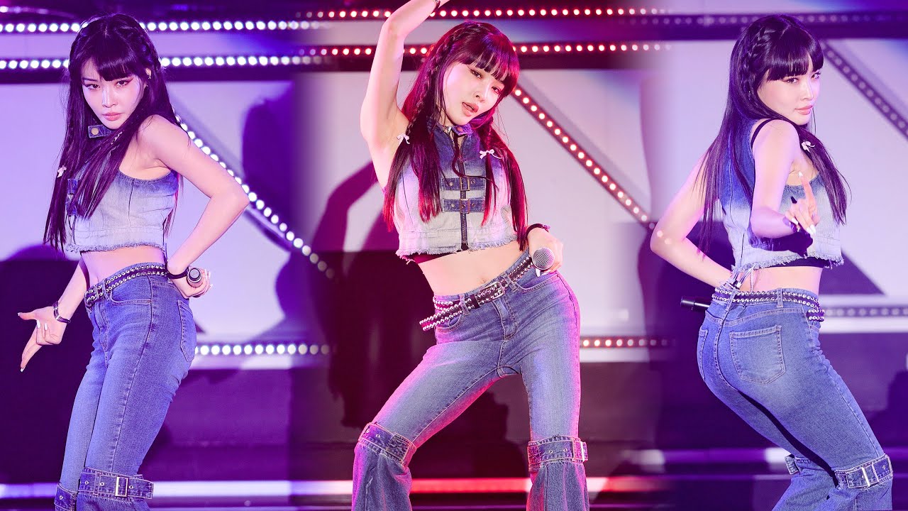 231231 청하 CHUNGHA Full ver 'Flying on Faith + 스냅핑 + 롤러코스터 + Killing Me + 벌써 12시' 4K 60P 직캠 @서울콘