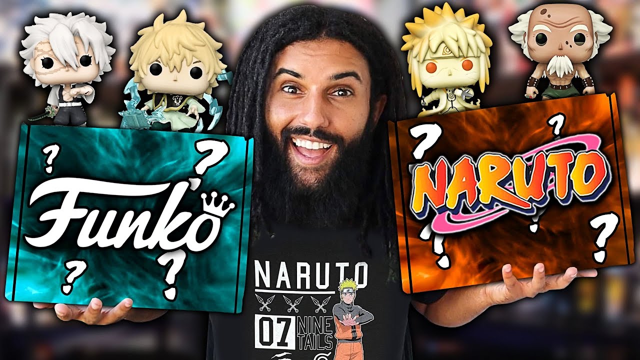 Opening EXCLUSIVE NARUTO / ANIME Funko Pop Mystery Boxes!! *CHASE PULLED!!*