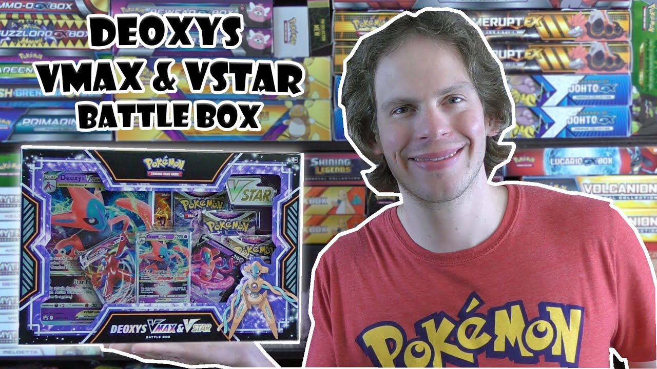 Deoxys VMAX & VSTAR Battle Box Opening